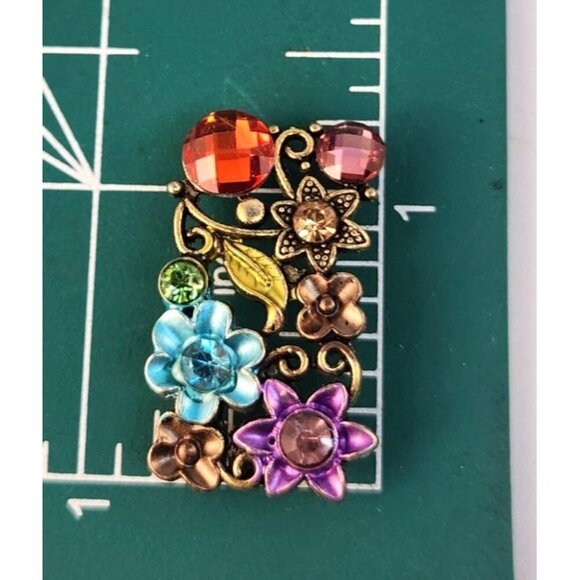 Vintage Style Floral Beads For Jewelry Making & Western Hat Decor - Colorful DIY - Picture 5 of 5